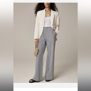 J.Crew Cosmo Pant in Oxford Stripe Navy XXS